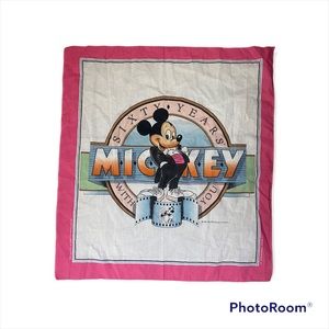 Mickey Mouse Walt Disney 1987 Vintage Bandana
